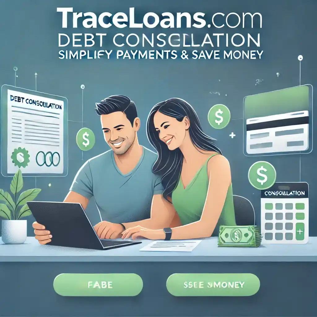 Traceloans.com Debt Consolidation – Simplify Payments & Save Money
